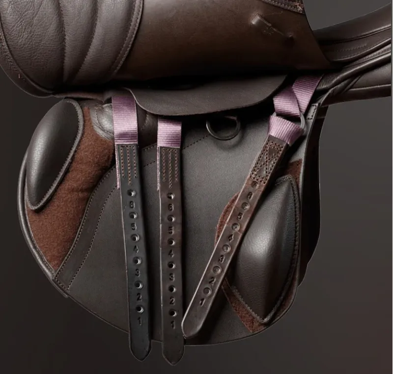 Kent And Masters S-Series Pony Jump Saddle Black-1